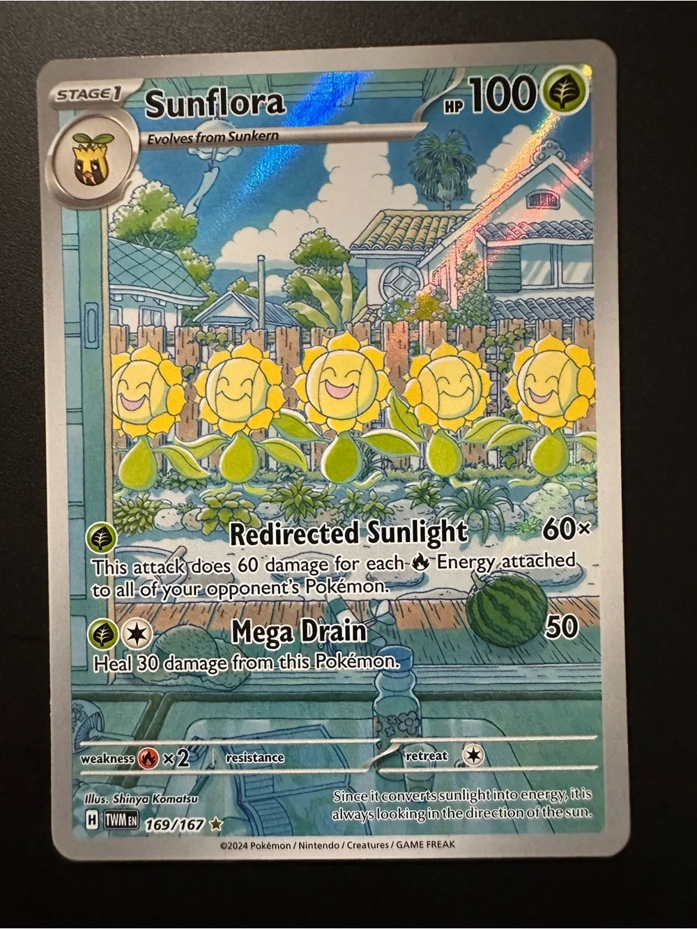 Sunflora - 169/167 - SV06: Twilight Masquerade (TWM)